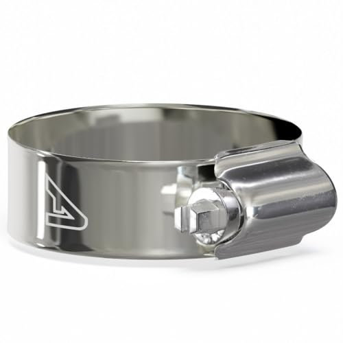 1 Pack - 45mm > 60mm Worm Drive 304 Stainless Steel Hose Pipe Clamps Clips