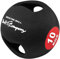 Bad Company I Pro-Grip Medizinball I Fitnessball mit Doppelgriff I Einzeln oder im Set I 10 Kg