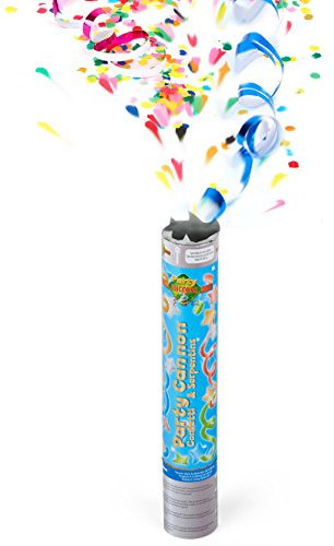 Generique - Konfetti- und Luftschlangenkanone bunt