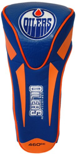 Team Golf NHL Edmonton Oilers Single Apex Driver Head Cover Golf Club Single Apex Driver Headcover, Fits All Oversized Clubs, Truly Sleek Design