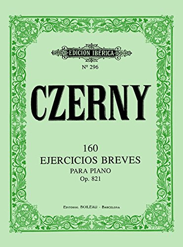 CZERNY - Op. 821 Ejercicios para Piano (Iberica)