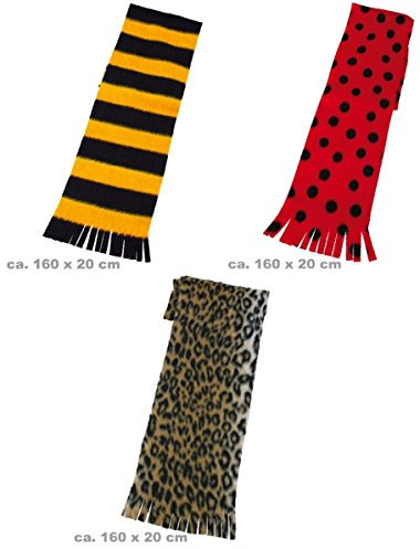 FASCHING 45787 Schal Marienkäfer Käfer Plüsch, Plüschschal NEU/OVP