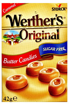 Werther's Original Sugar Free Candies 42 g * 10