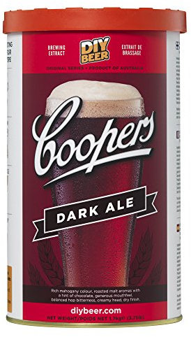 COOPERS Dark Ale Malto 1,7kg in Formato Latina, Multicolore, Unica