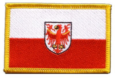 Aufnäher Patch Flagge Italien Südtirol - 8 x 6 cm