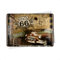 Nostalgic-Art Retro Blechpostkarte, 10 x 14 cm, Route 66 – Road Trip – Geschenk-Idee für Amerika-Fans, Postkarte aus Metall, Mini-Blechschild als Grußkarte