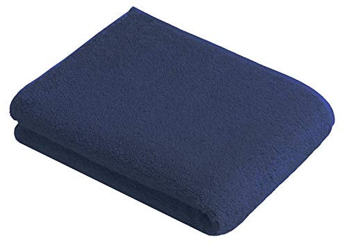 Vossen 1160660493 New Generation Badetuch, Größe: 100 x 150 cm, Marine blau