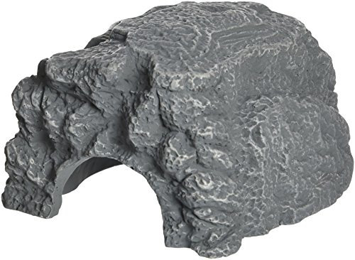 JBL ReptilCava 71089 Höhle für Terrarientiere, M, grau