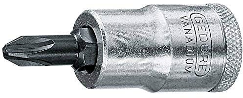 Gedore 6656730 IKS 19 3 Schraubendrehereinsatz 1/2' Kreuzschlitz PH 3