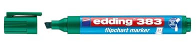Flipchartmarker 383 grün NACHFÜLLBAR MIT EDDING FT 30 VE=1