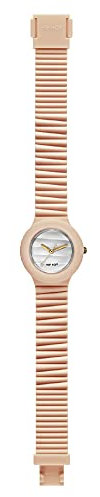 HIP HOP, Collezione Sensoriality, Orologio Donna Rose Cloud, Cinturino in Silicone Regolabile, Quadrante Bianco, Pratica Chiusura, Cassa 32mm, Movimento Solo Tempo, Resistente all'Acqua, Rosa