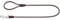 Hunter Freestyle Leash, 10 mm Diameter x 110 cm Length, Grey