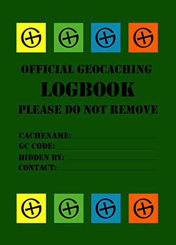 10 x geocaching-loggbok, loggbok – engelska, 40 sidor 114 loggar med namn och datum för lås och låslådor DIN A7
