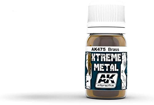 AK Interactive - 30ml Extreme Metal Paints - Brass