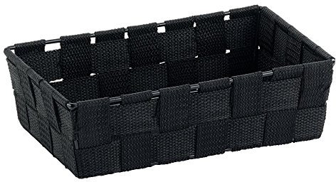 Kela Korb Alvaro 23x15x6cm aus Kunststoff in schwarz, Plastik, 23 x 15 x 6 cm