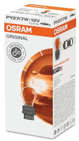 Osram 3757 AK Original Innenbeleuchtung PY27/W, 12 V, Box, 10-teilig