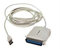 Digi 301-9006-01 Parallel USB Adapter für Kabel (USB, Parallel, 1,8 m, weiß)