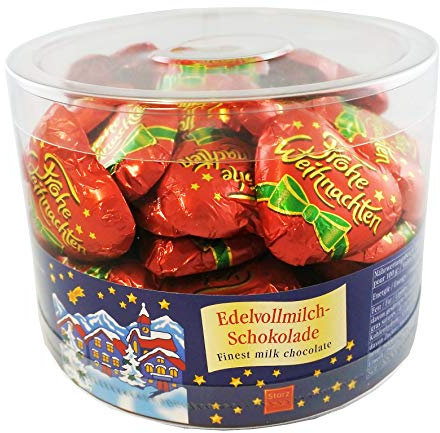 Storz Herz Frohe Weihnachten, 50 x 9 g, 50 stück