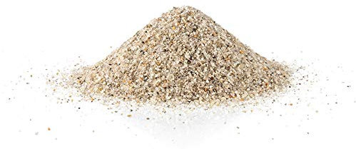 quarzsand24.de 25 kg 0,7-1,25 mm H1 Aquariensand Aquarienkies Sand kies hellgrau