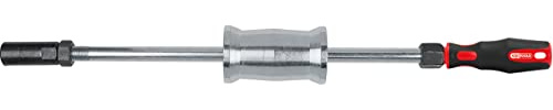 KS Tools 152.1280 M12 Injektoren-Auszieher-Satz mit 1,5 kg Schlaggewicht, 2-tlg.