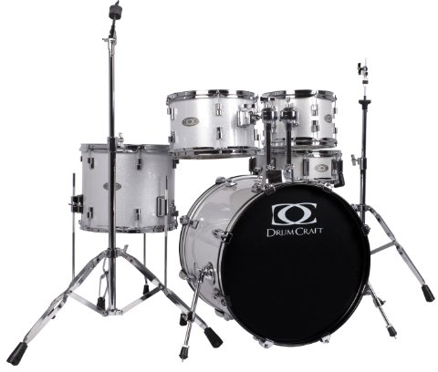 Drum Craft DC803016 Serie 3 Progressive Drum-Set, White Noise