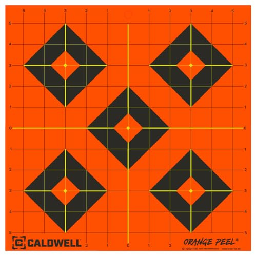 Caldwell Orange Peel Zielscheiben, 30,5 cm, 5 Stück