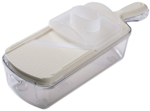 Ceramic Kyocera slicer (container w/protector & receptacle) CSN-200PS [Kitchen] (japan import)