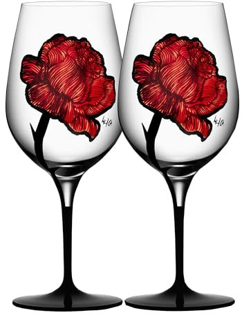 Kosta Boda Tattoo Wine 2-pack