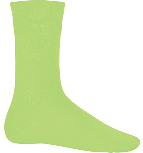 Kariban Cotton City Mens Casual Cotton Rich Socks (7-9UK/39-42EUR) (Lime)