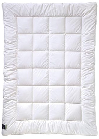 Billerbeck Bettdecke ALCANDO® – 155 x 220 cm – 4 Jahreszeiten Decke – weiche Faserdecke für das ganze Jahr
