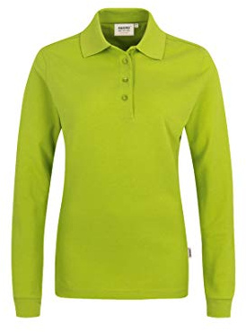 HAKRO Damen-Longsleeve-Poloshirt Performance
