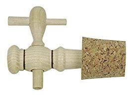 Bouchonnerie Jocondienne 504 Robinet Vinaigrier Bonde Perçée 30 x 11 x 10 mm