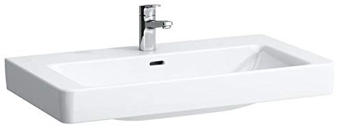 Laufen Waschbecken pro s integriert unter Wasserhahn ohne 850 x 460 weiß 8139650001091