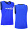 athletikor 10 Fußballleibchen - Trainingsleibchen - Leibchen - Markierungshemden (Blau, ab B Jugend - Erwachsene XL: 73X60CM)