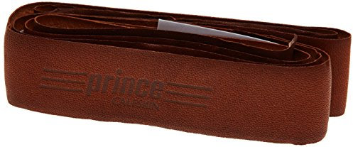 Prince Unisex Premium læder 1er Basisgriffb nder, Braun, Einheitsgröße EU
