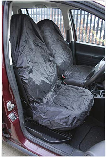Jack SEALEY LTD SEACSC5 Sealey CSC5 Front Seat Protector Set 2pc Lightweight, Red