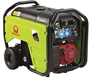 Pramac - S8000-shi iso avr 230 v (6,00 kva) honda gx390 /// servicios - código incluido ///