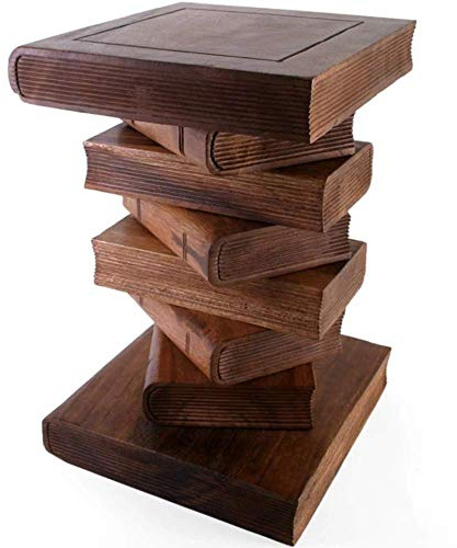 Something Different Honey Book Table, Brown,33 X 33 X 51 cm