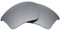 Mryok Verres de rechange pour Oakley Half Jacket 2.0 XL OO9154 - Options - Argenté - Taille Unique