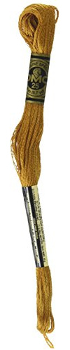 DMC 117-782 Six Strand Embroidery Cotton Floss, Dark Topaz, 8.7-Yard [Misc.]