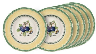 Villeroy & Boch French Garden Valence - Set di Piatti Fondi, 6 Pezzi