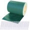 Plantiflex Sichtschutz Rolle 35m Blickdicht PVC Zaunfolie Windschutz für Doppelstabmatten Zaun (Grün)