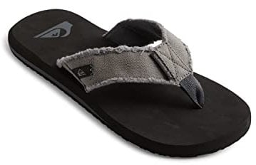 Quiksilver Monkey Abyss, Sandalia Hombre, Gris (Grey Black Brown Xskc), 40 EU