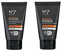 (2 PACK) No7 Men Energising Moisturiser SPF 15 x 50ml & Energising Gradual Tan Moisturiser SPF 15 x 50ml by No7 Men