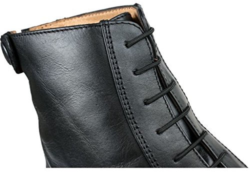 QHP elastico Lacci per stivaletti da equitazione e stivali da equitazione, marrone