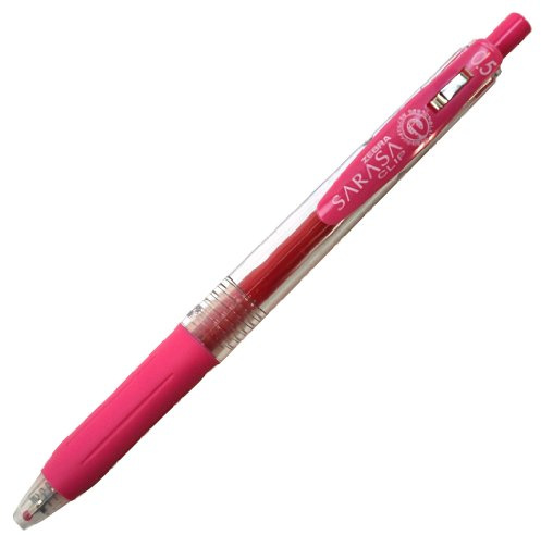 Zebra Sarasa Clip Pen 0.5 mm, Pink (JJ15-P)