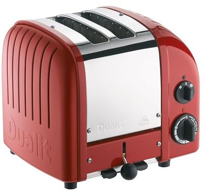 Dualit -Grille Pain, 2 Large Fente, Rouge
