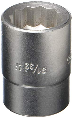 Elora 770110332000 770-SA Bi-Hexagonal Stecknuss, mehrfarbig, 31/32 Zoll AF 3/4 Zoll