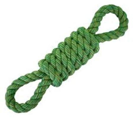 Nuts For Knots King-Size Coil Figure of 8 Rope Dog Toy