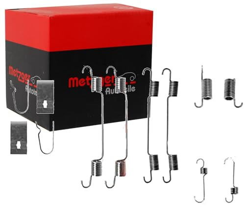 Metzger 105-0722 Zubehörsatz, Bremsbacken | Kompatibel mit: SUBARU JUSTY I, SUZUKI ALTO I, ALTO II Schrägheck, ALTO III, ALTO IV, ALTO V, ALTO VI, IGNIS I